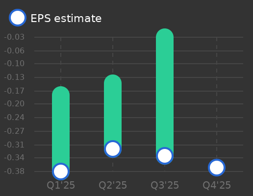 Rubrik Earnings Graph